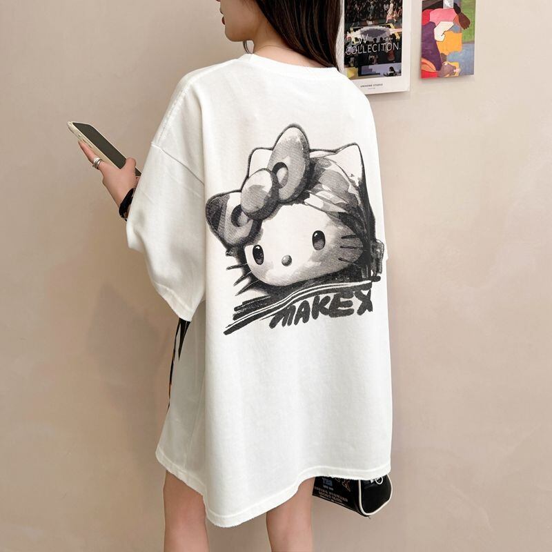 大人可愛い 好感度UP 海外トレンド カジュアル 全3色 半袖 Tシャツ ＜S-11121＞