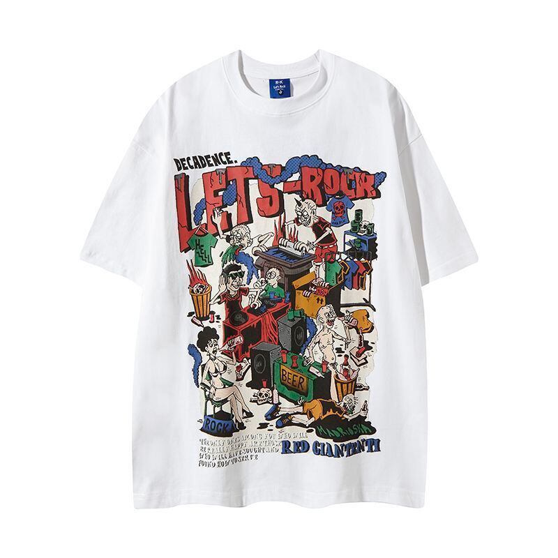 売れ筋 早い者勝ち 絶対流行 カジュアル 2色選択 Tシャツ<S-11524>