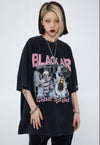 見逃し厳禁 ファッション ストリート系 ヴィンテージ加工 プリントTシャツ ＜S-2893＞
