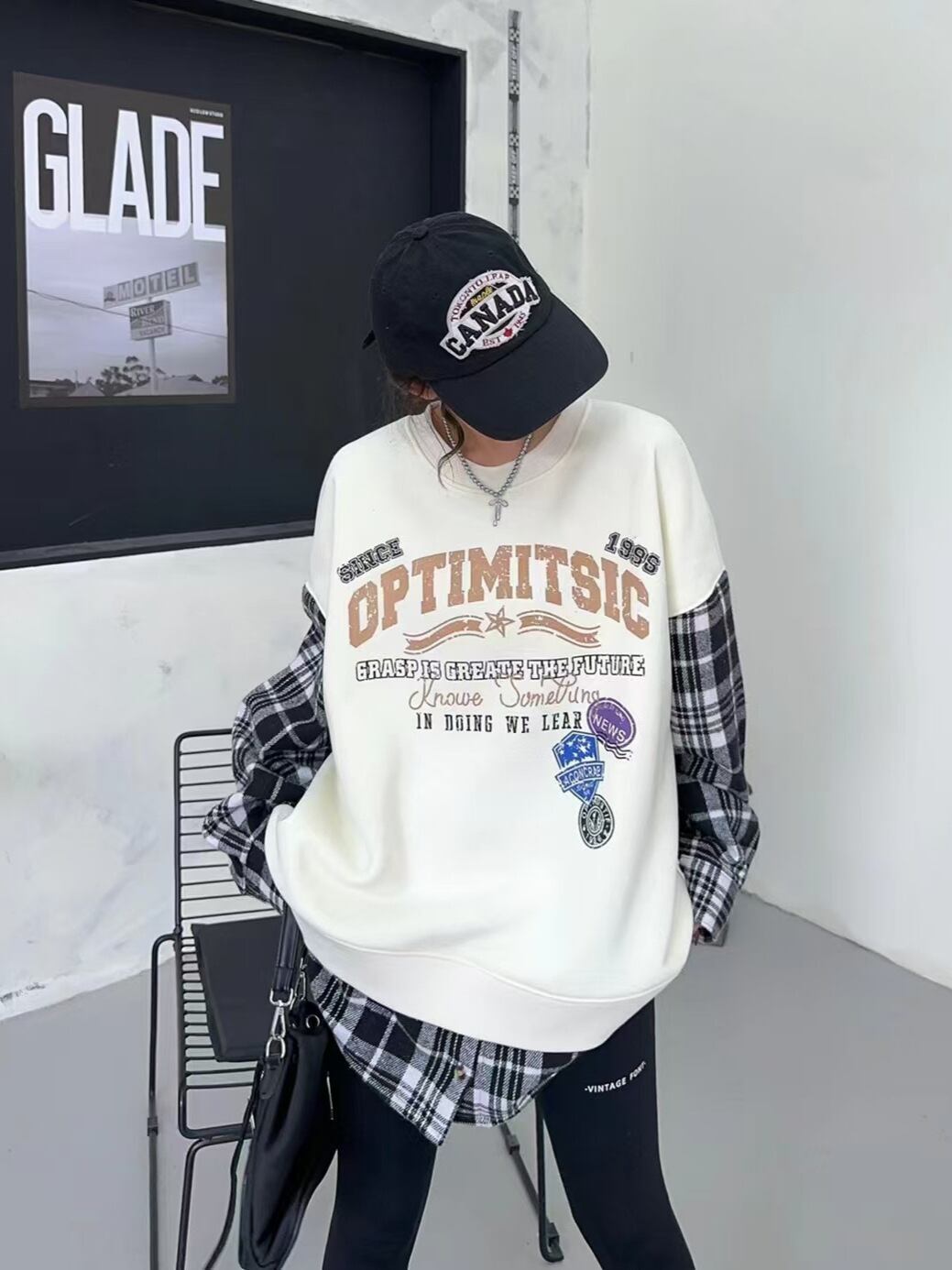 【人気急上昇中！】最愛の一着 元気いっぱい 絶対欲しい 好感度UP 全2色パーカー<S-10423>