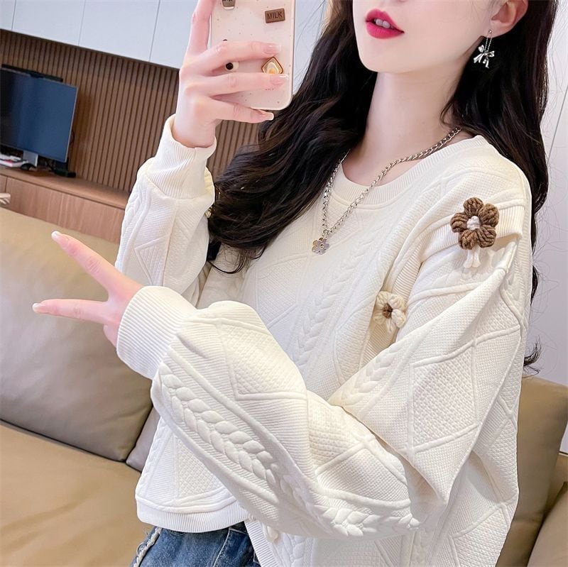 美人度アップ ファッション 絶対欲しい スウィート スウェット<S-8104>