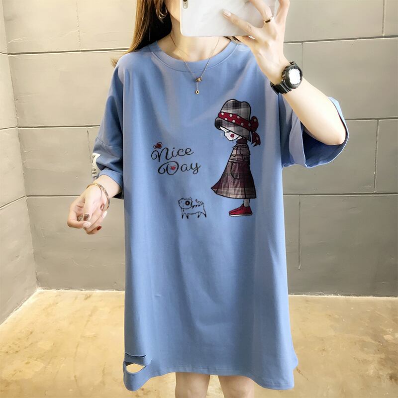 大活躍 ファッション カジュアル ルーズ 半袖シャツ<S-6655>