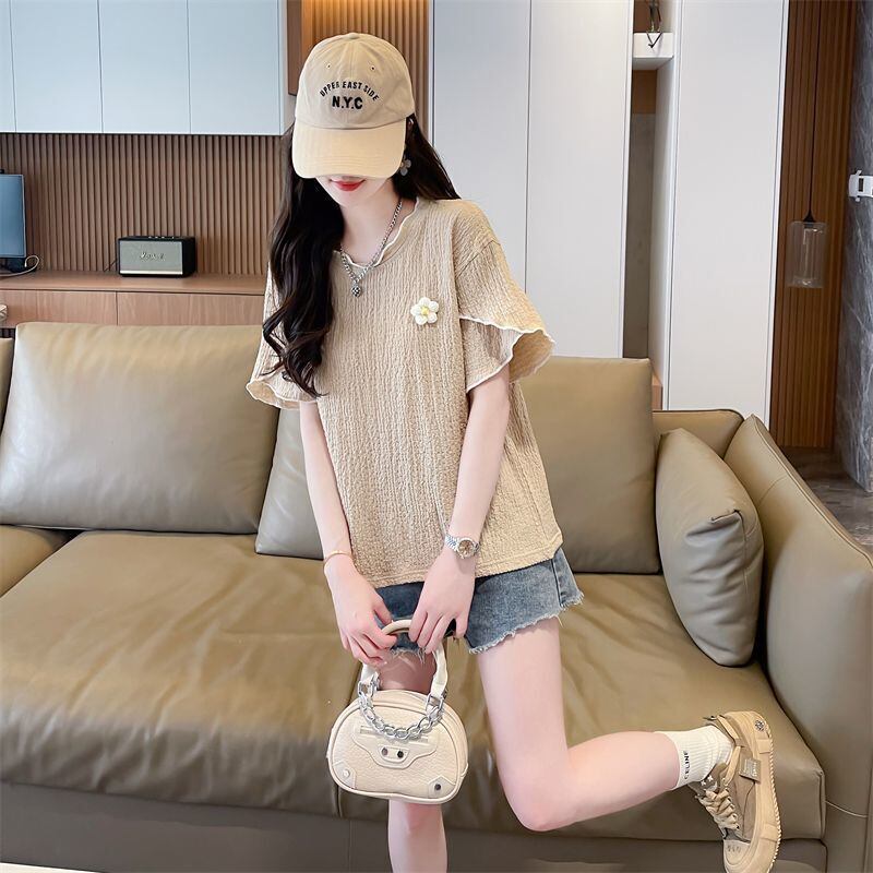 美人度アップ スウィート キュート 5色選択 半袖Tシャツ＜S-8578＞