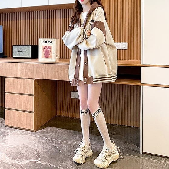 気質満点 裏起毛 着回し最強 パーカー<3983>