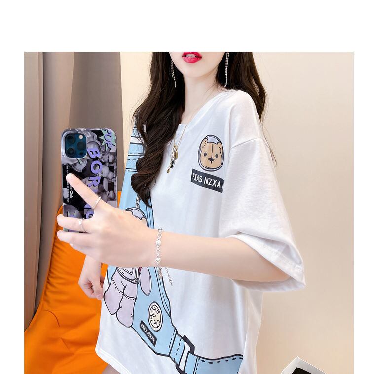早い者勝ち 好感度UP 海外トレンド カジュアル 全3色 半袖 Tシャツ ＜S-11703＞