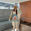 都市ファッショ  オシャレデザイン sweet系可愛い ニットトップス<S-10298>