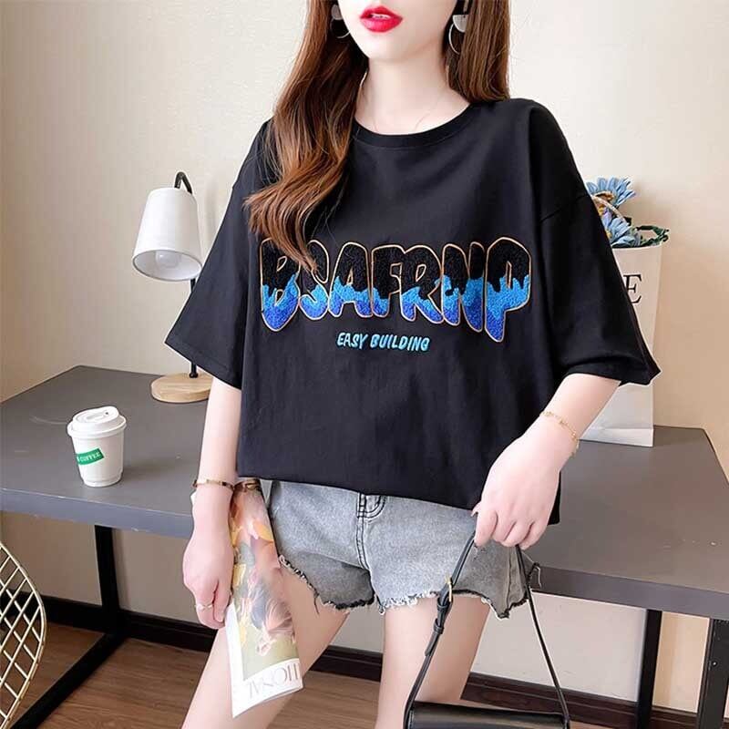 スタイリッシュ アルファベット 一目惚れ Tシャツ カットソー＜S-3168＞