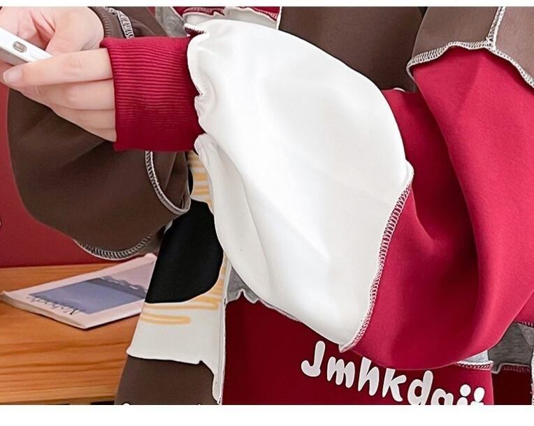 今季マストバイ 元気いっぱい 絶対欲しい 好感度UP パーカー<S-6877>