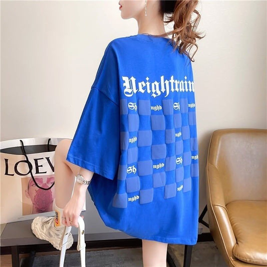 スタイリッシュ 3色選択可 一目惚れ アルファベット Tシャツ カットソー＜S-3060＞