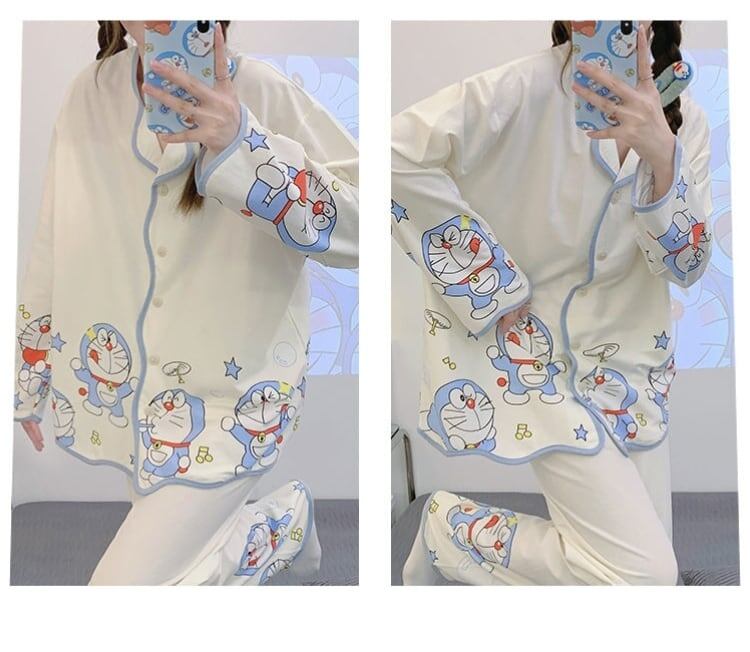 トップス+パンツセット パジャマ 組み合わせやすい <S-6018>
