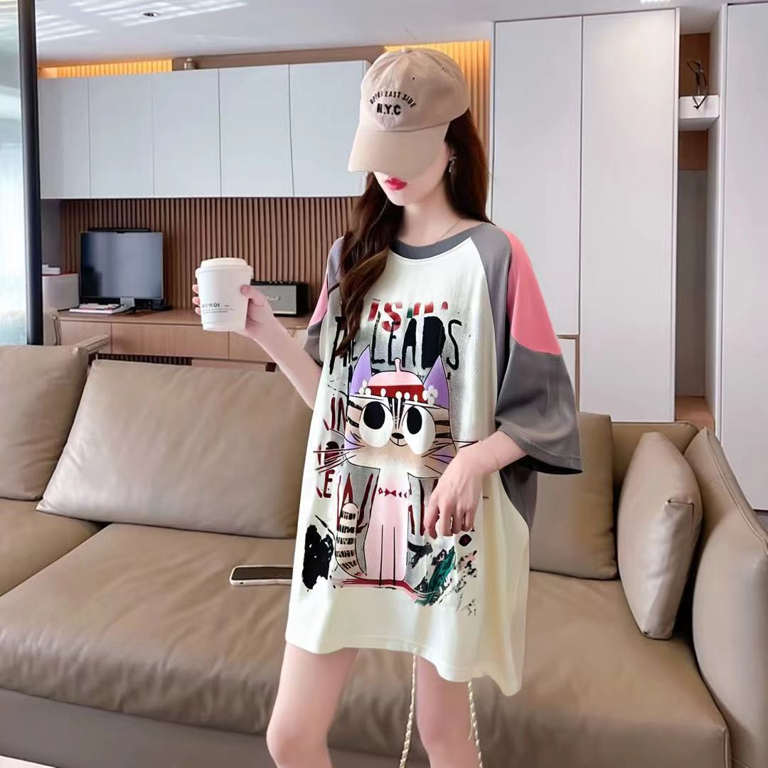 スウィート 好感度UP 海外トレンド カジュアル 全3色 半袖 Tシャツ ＜S-11110＞