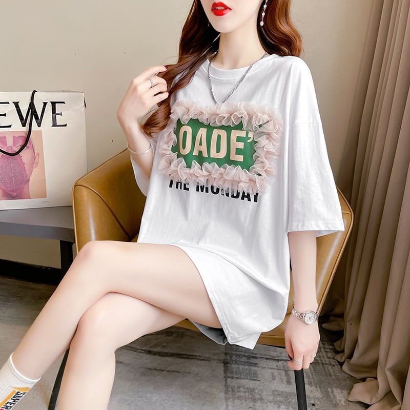 【半額！期間限定！！】オシャレ度満点 3色選択可 高級感溢れる Tシャツ カットソー＜S-3255＞