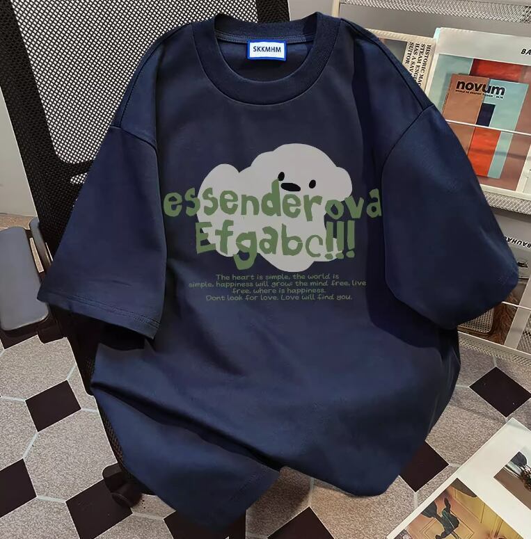 今季マストバイ プリント 定番シンプル 全5色 Tシャツ カットソー＜S-8552＞