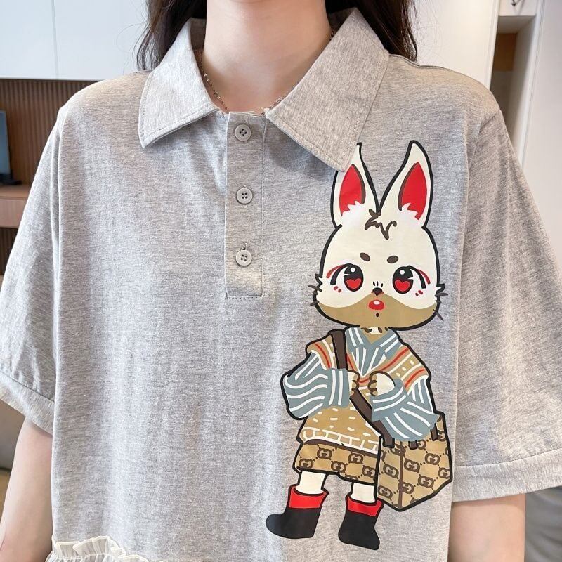 【人気商品再入荷】美人度アップ 好感度UP 海外トレンド カジュアル 全3色 半袖 Tシャツ ＜S-11499＞