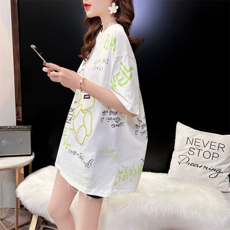 好感度満載 3色選択可 美感いっぱい Tシャツ カットソー トップス＜S-3052＞