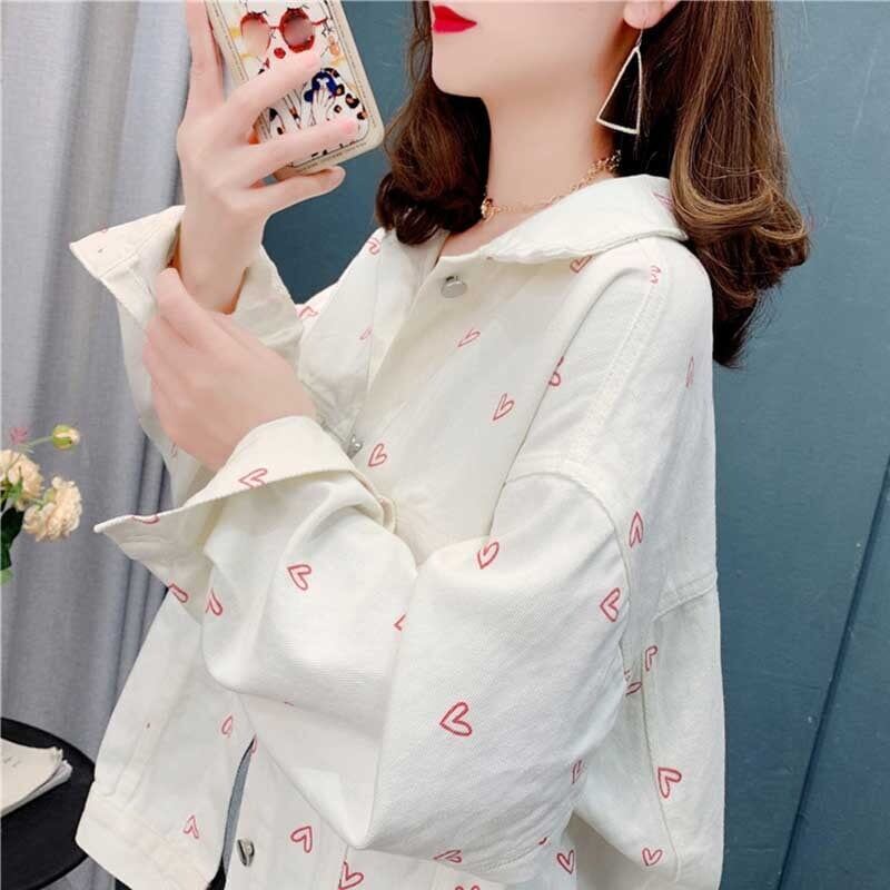 ファッション プリント 高級感溢れる ジャケット ブルゾン アウター＜S-3171＞