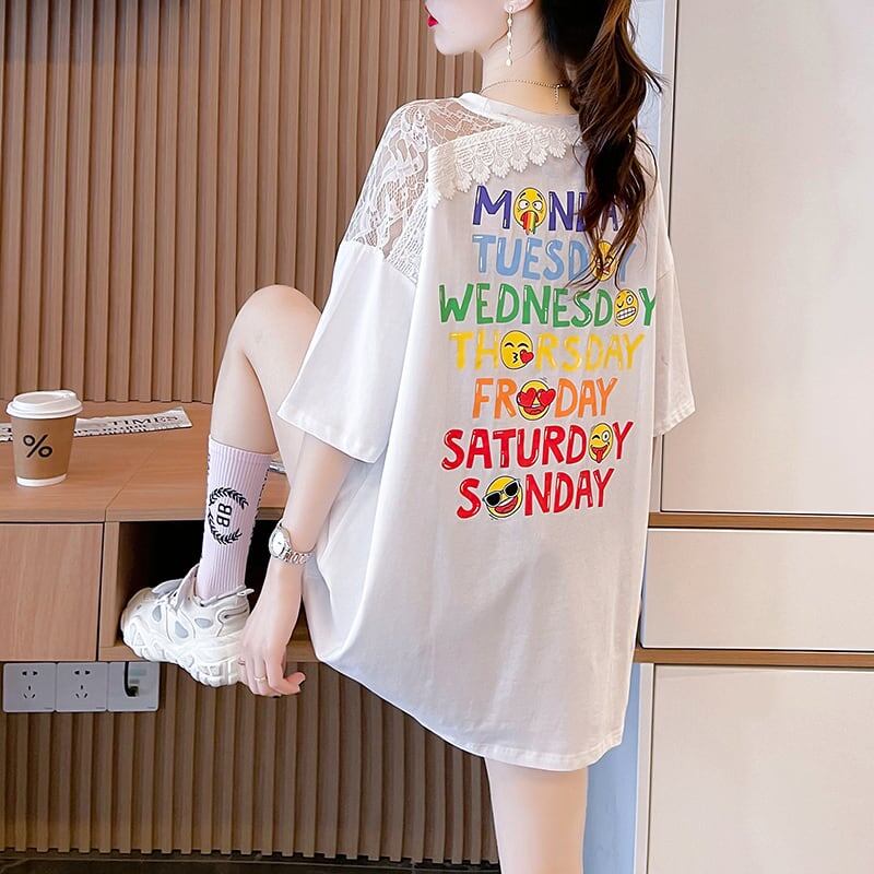 【半額！期間限定！！】美人度アップ スウィート ファッション 半袖シャツ<S-6632>