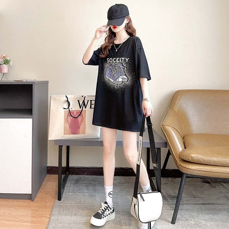 オシャレ度満点 プリント 今季大好評 Tシャツ カットソー トップス＜S-3281＞