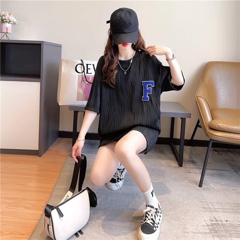 好感度満載 ラウンドネック 美感いっぱい Tシャツ カットソー＜S-3061＞