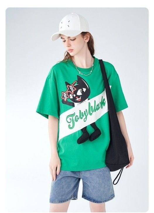 絶対欲しい 絶対流行 今季マストバイ 早い者勝ち カジュアル 2色選択 Tシャツ<S-11658>