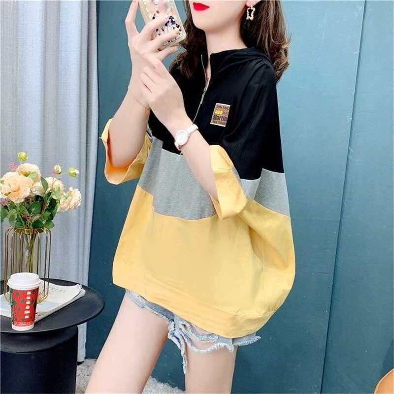 個性的なデザイン 3色選択可 オシャレ度満点 Tシャツ カットソー＜S-3169＞