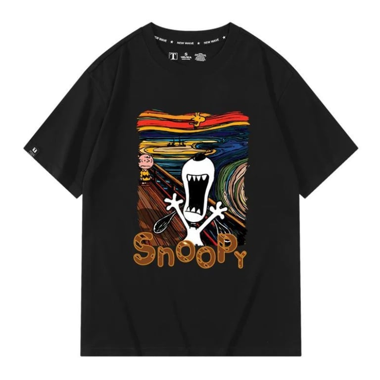 男女兼用 人気 プリント 半袖 Tシャツ <S-13156>