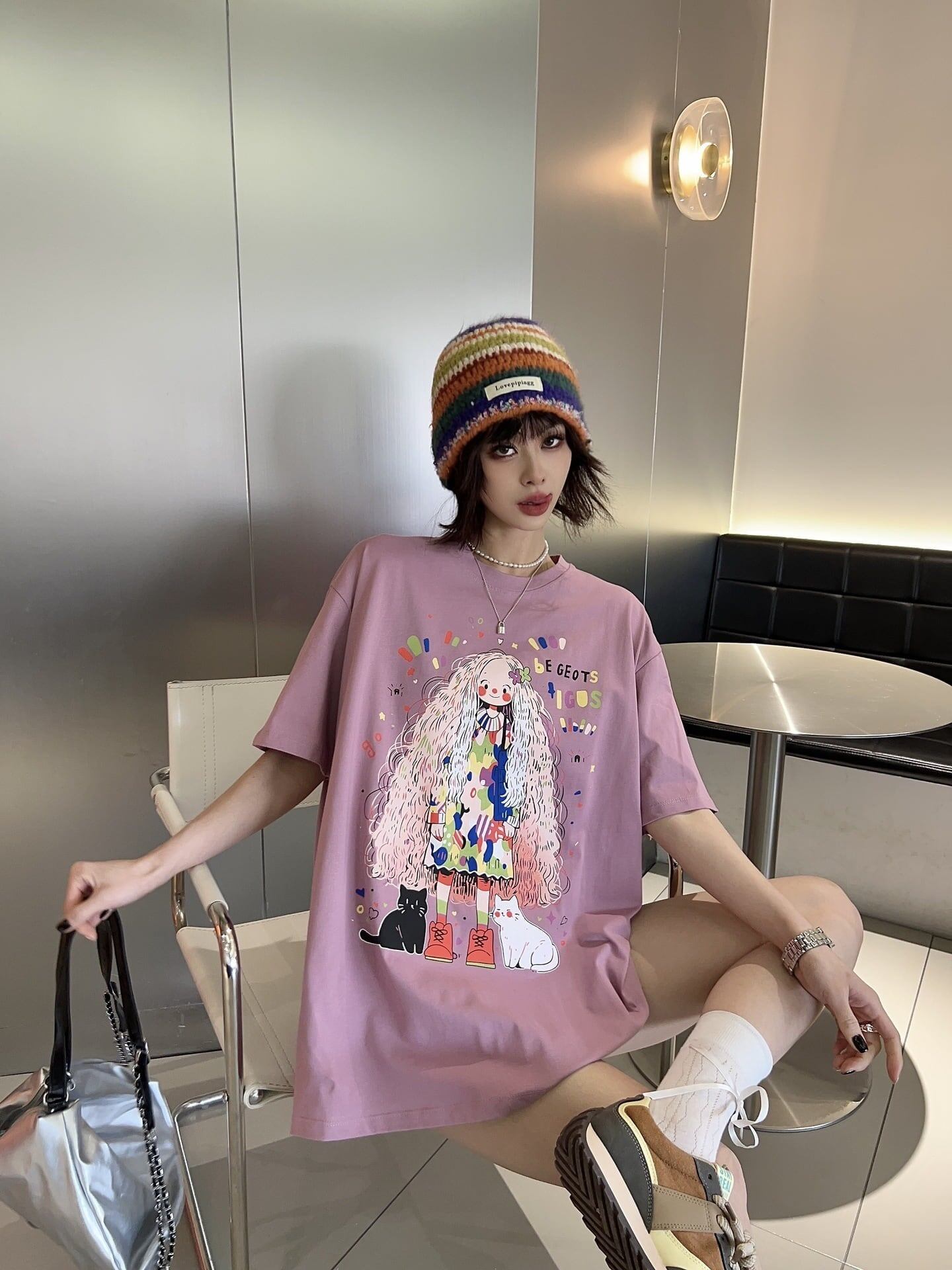 大人の定番 キュート 夏の新作 カジュアル Tシャツ半袖<S-4896>