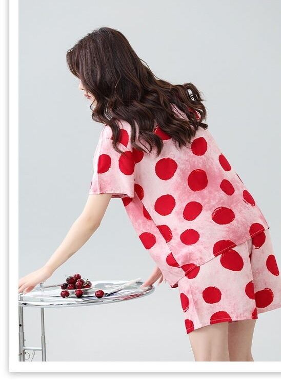 売り切れ必至 ファッション 今季マストバイ 半袖Ｔシャツⅹパンツセット全6色 パジャマ<S-11551>