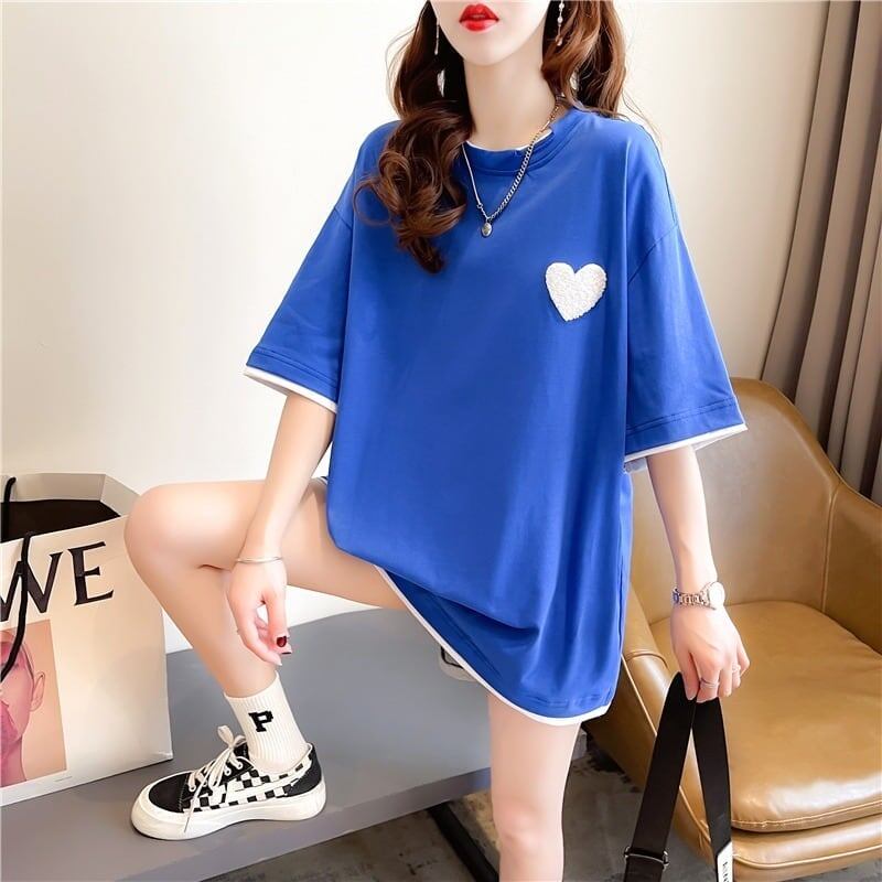 ファッション 3色選択可 シンプル 切り替え Tシャツ カットソー＜S-3070＞