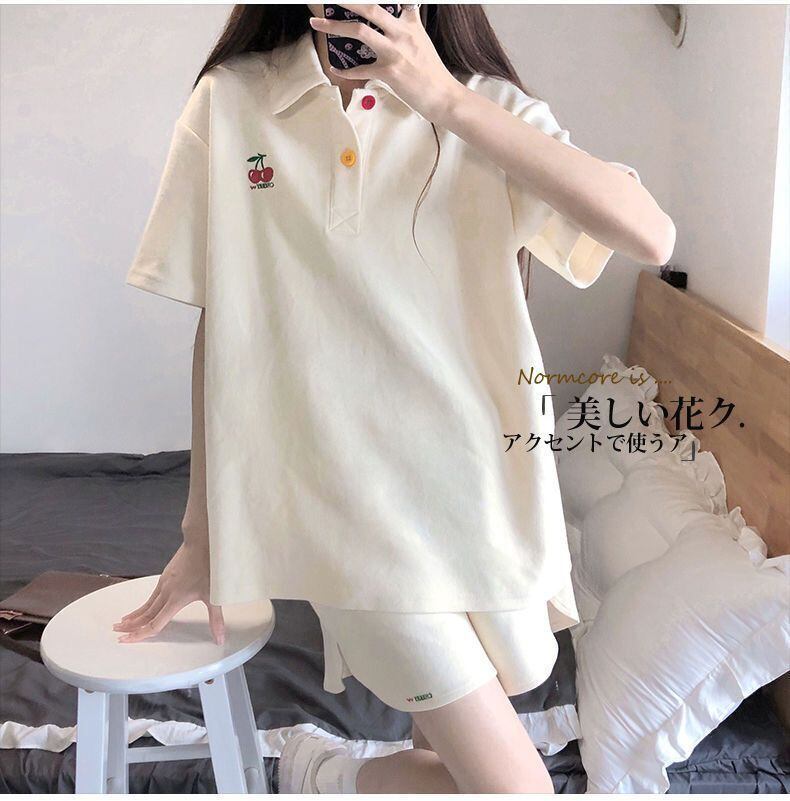 おすすめ 半袖Ｔシャツ カジュアル ショートパンツ セットアップ <S-8660>