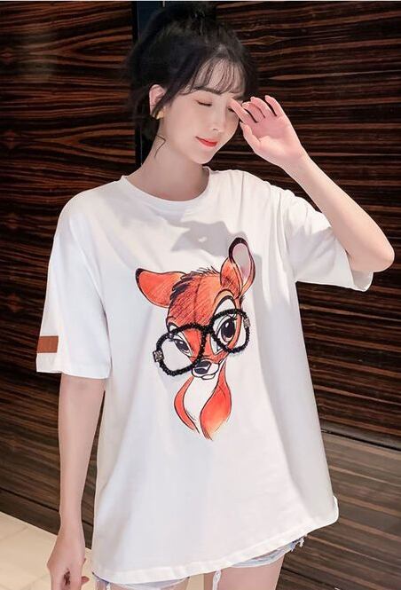 売り切れ必至 アクティブも綺麗も叶う 上品 プリント 全3色 半袖 Tシャツ <S-8990>