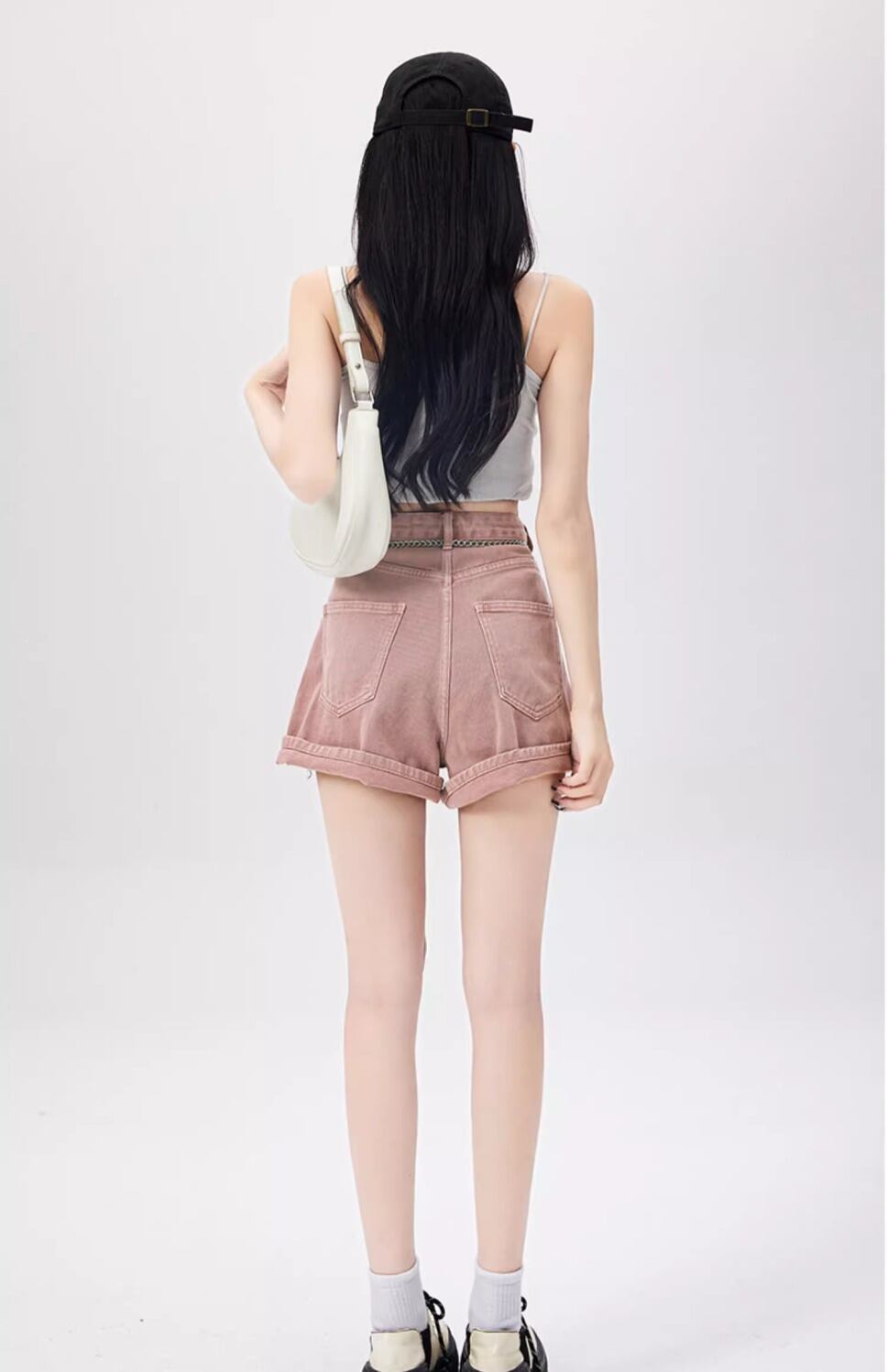 絶対流行 個性派 ゆったり感アップ 全3色 デニムショートパンツ ＜S-8794＞