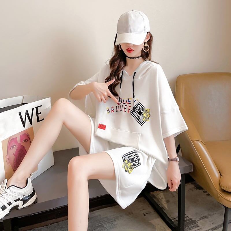 ファッション 切り替え 清涼感たっぷり ブラウス＋パンツ セットアップ＜S-3144＞