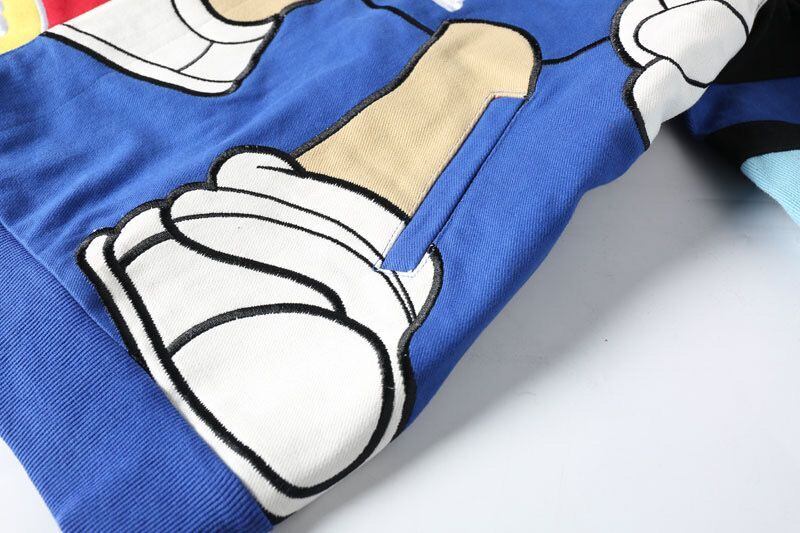 3回あと払い可能です！期間限定 デザイン おしゃれ度高め 切り替え 男女兼用 ジャケット <S-9391>