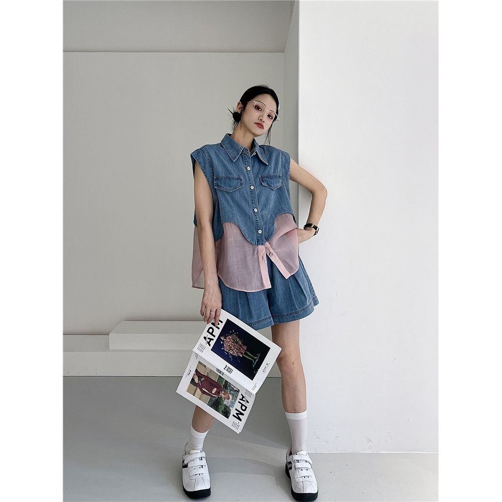 今季マストバイ 上品 ファッション 半袖Ｔシャツⅹパンツセット <S-6575>