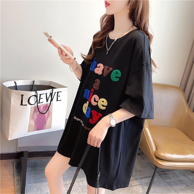【半額！期間限定！！】今季マストバイ カジュアル 定番シンプル ファッション プリント 半袖Tシャツ<S-8518>
