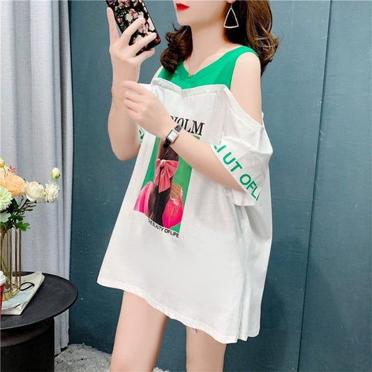 今季大好評 3色選択可 美感いっぱい ベアトップ Tシャツ カットソー＜S-3203＞