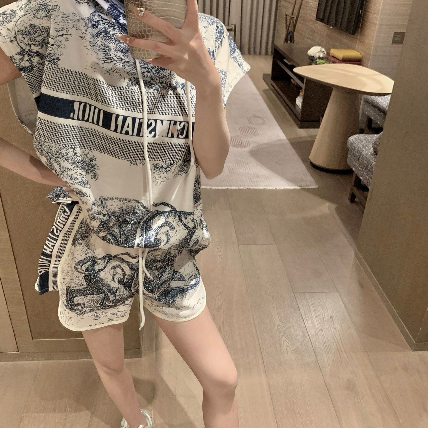 絶対流行 ファッション 早い者勝ち カジュアル 2色選択可 半袖Ｔシャツⅹパンツセット<S-8896>