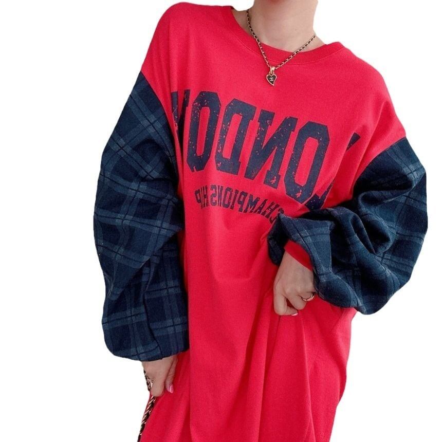 定番シンプル プラスベルベット ファッション 4色 長袖 ニット セーター <S-10383>