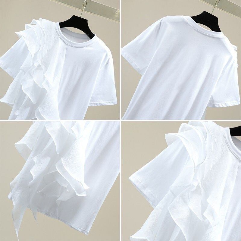 好感度100％ 早い者勝ち 絶対流行 カジュアル 2色選択 Tシャツ<S-11896>