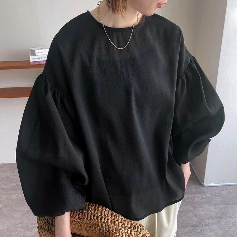 売り切れ必至 大人可愛い 美人度アップ 早い者勝ち カジュアル 共2色 Tシャツ<S-12159>