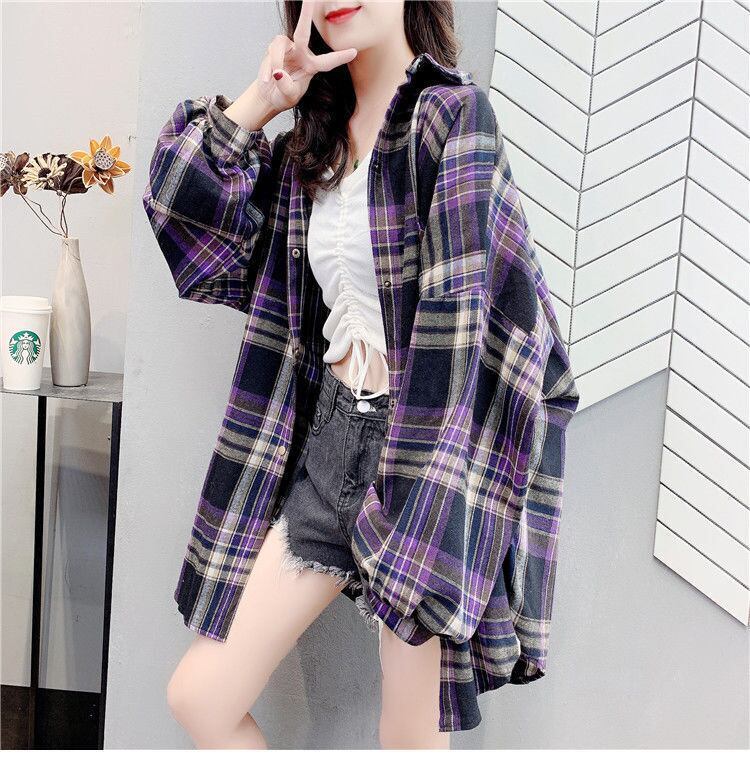 定番シンプル チェック柄 アクティブも綺麗も叶う シャツ ＜S-9235＞
