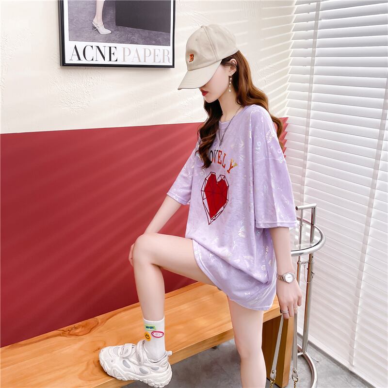 話題沸騰中 ファッション 個性派 プリント 全3色 半袖Tシャツ<S-8508>