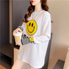個性的なデザイン 切り替え 一目惚れ プリント Tシャツ カットソー＜S-3657＞