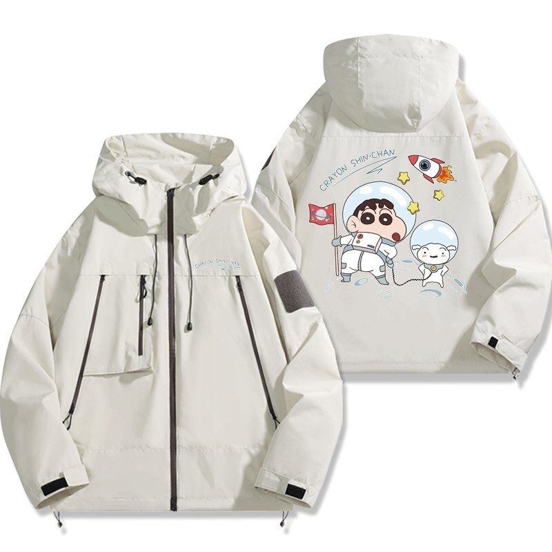 絶対欲しい 防寒  撥水加工 バックビッグロゴ 男女兼用 4色展開 マウンテンパーカー <S-12700>
