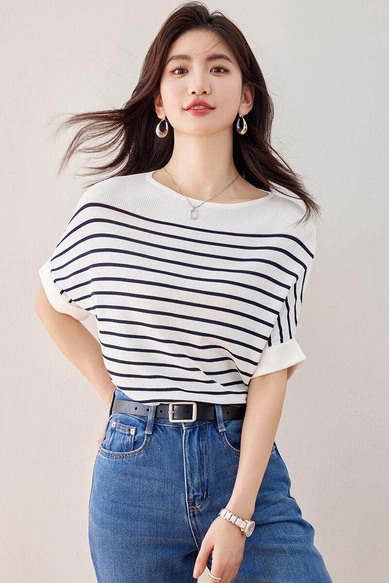 今季マストバイ ファッション カジュアル エレガント Tシャツ<S-6587>