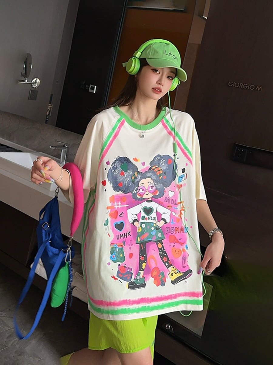 定番シンプル 美人度アップ おすすめ 好感度UP カジュアル 全4色 半袖 Tシャツ ＜S-11126＞