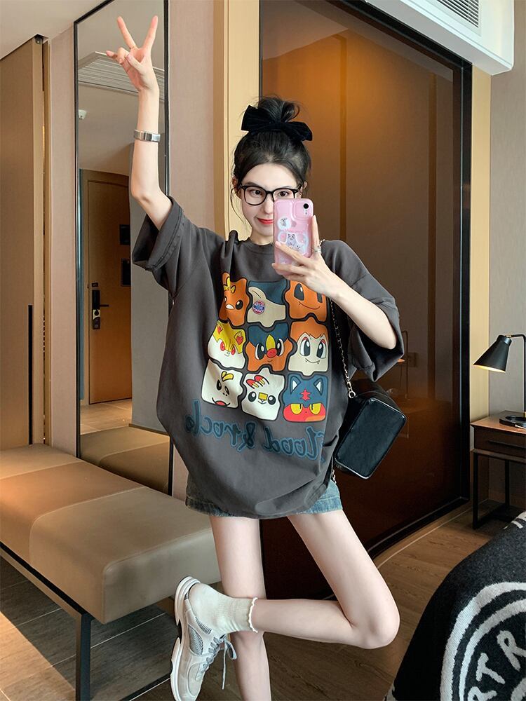 話題沸騰中 高級感溢れる オシャレ度満点 Tシャツ カットソー＜S-8369＞