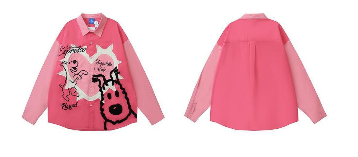 ベストセラーアイテム！ファッション感満々 切り替え アバンギャルド 2色選択 Tシャツ ＜S-9506＞