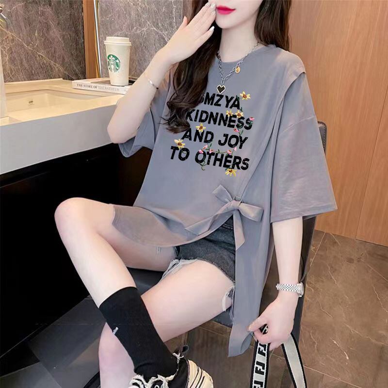 売れ筋 早い者勝ち 絶対流行 カジュアル 2色選択 Tシャツ<S-11608>